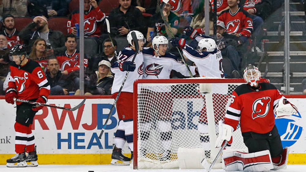 Panarin sets up 5 goals, Blue Jackets beat Devils 5-3
