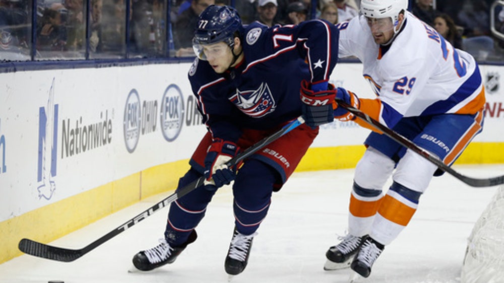 Blue Jackets hold off surge by Islanders to win 6-4 (Dec 14, 2017)
