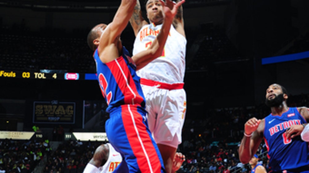 Drummond helps Pistons beat Hawks to snap 7-game skid (Dec 14, 2017)