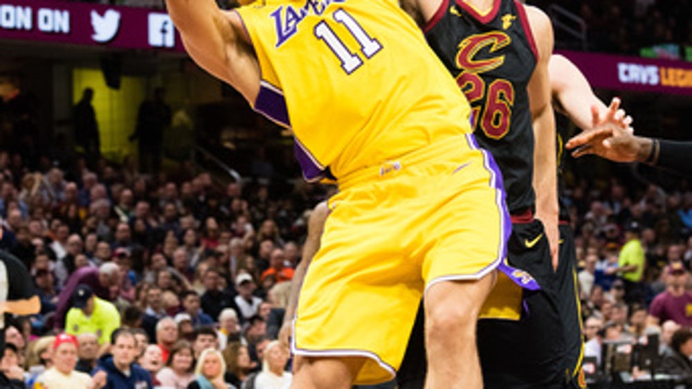 Lakers' Brook Lopez has sprained ankle, will be reevaluated