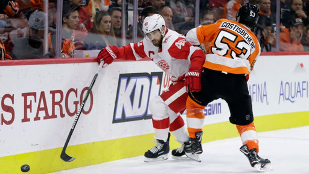 Sean Couturier scores 16th goal, Flyers top Red Wings 4-3 (Dec 20, 2017)