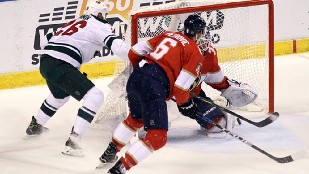 Huberdeau scores twice as Panthers top Wild 4-2 (Dec 22, 2017)