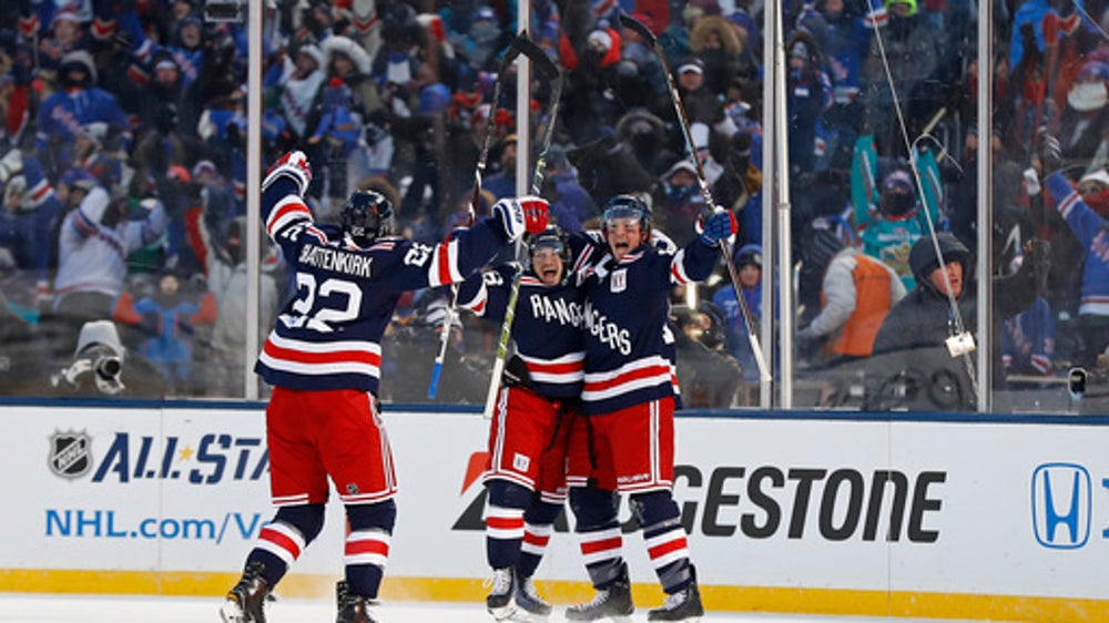 Miller's OT goal lifts Rangers past Sabres in Winter Classic (Jan 01, 2018)