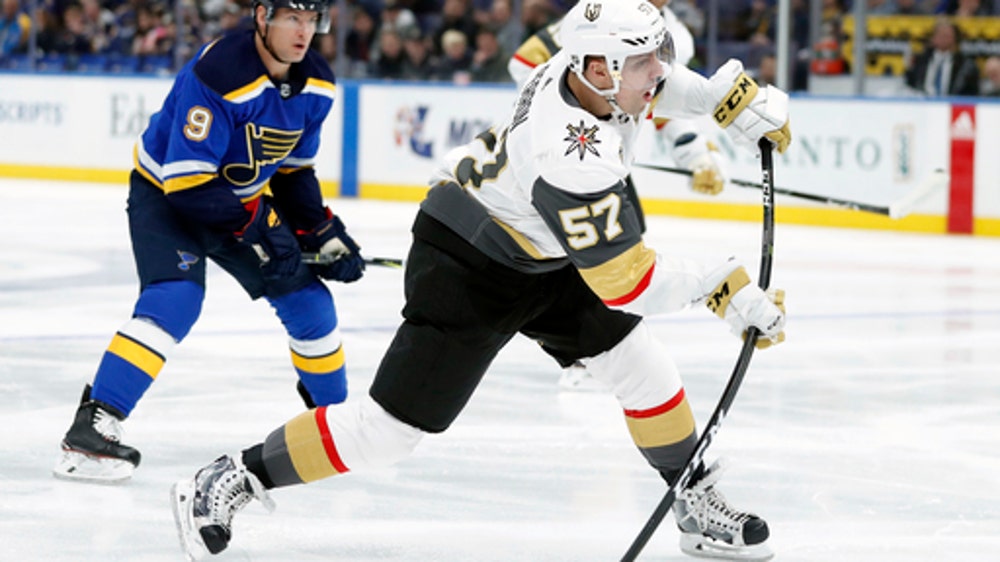 Stastny breaks tie in 3rd, Blues beat Golden Knights 2-1