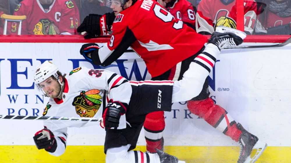 Senators' Bobby Ryan out with another hand injury