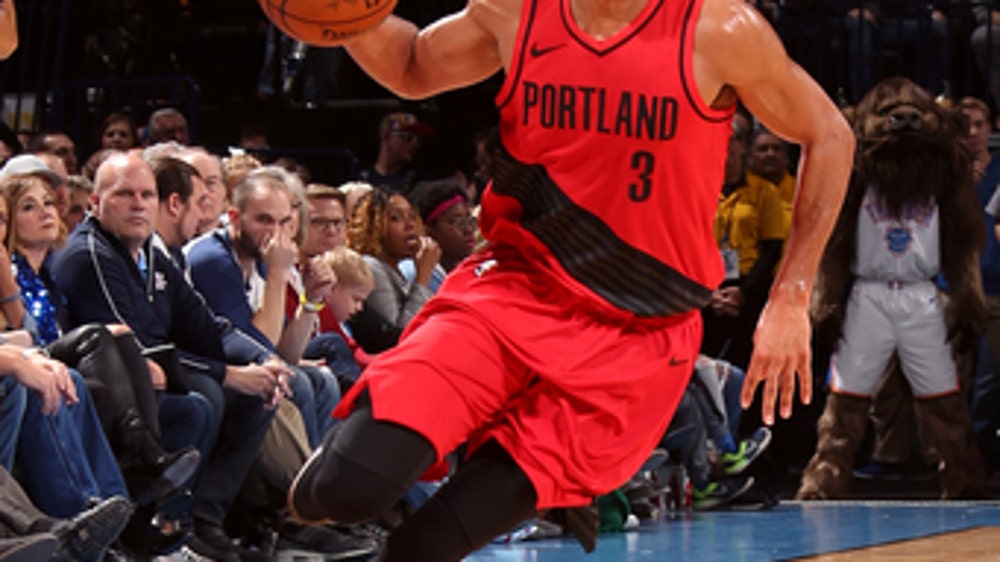 McCollum, Trail Blazers beat Thunder 117-106 (Jan 09, 2018)