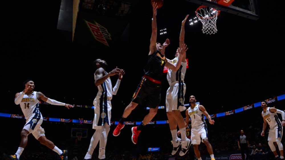 Schroder, Hawks beat Nuggets 110-97 to end 10-game road skid (Jan 10, 2018)
