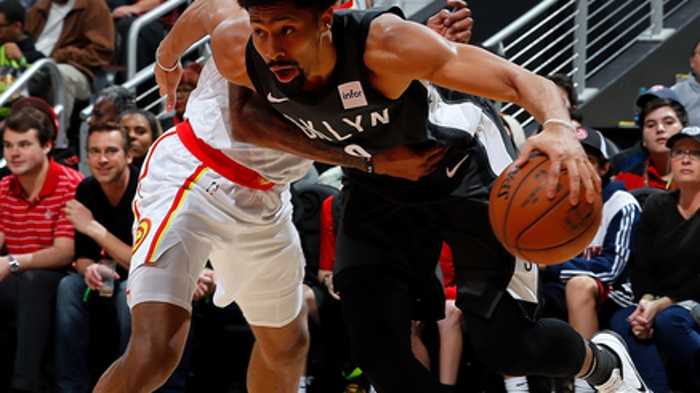 Dinwiddie takes charge in closing seconds, Nets beat Hawks (Jan 12, 2018)