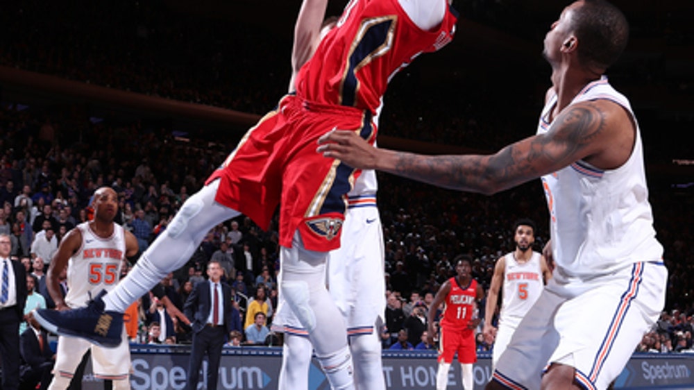Davis (48 points, 17 rebounds), Pelicans beat Knicks in OT (Jan 14, 2018)