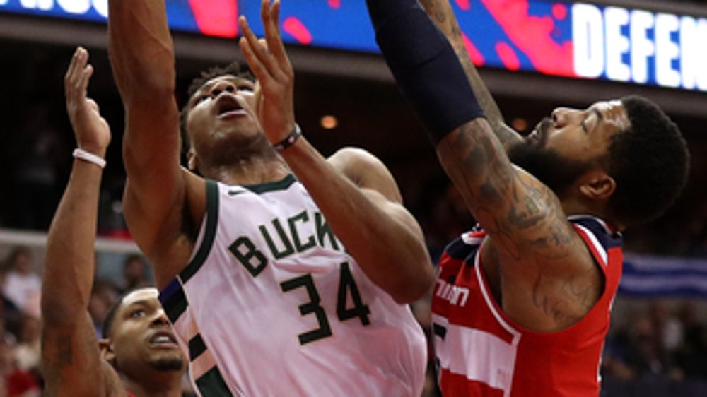 Antetokounmpo takes over again as Bucks beat Wizards 104-95 (Jan 15, 2018)