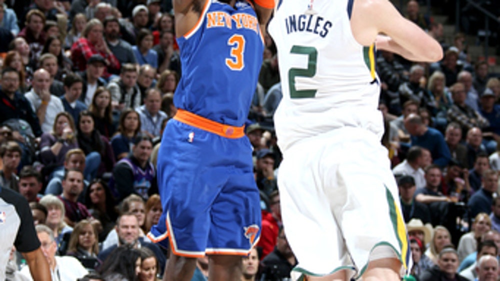 Hardaway scores 31, Knicks topple Jazz 117-115 (Jan 19, 2018)