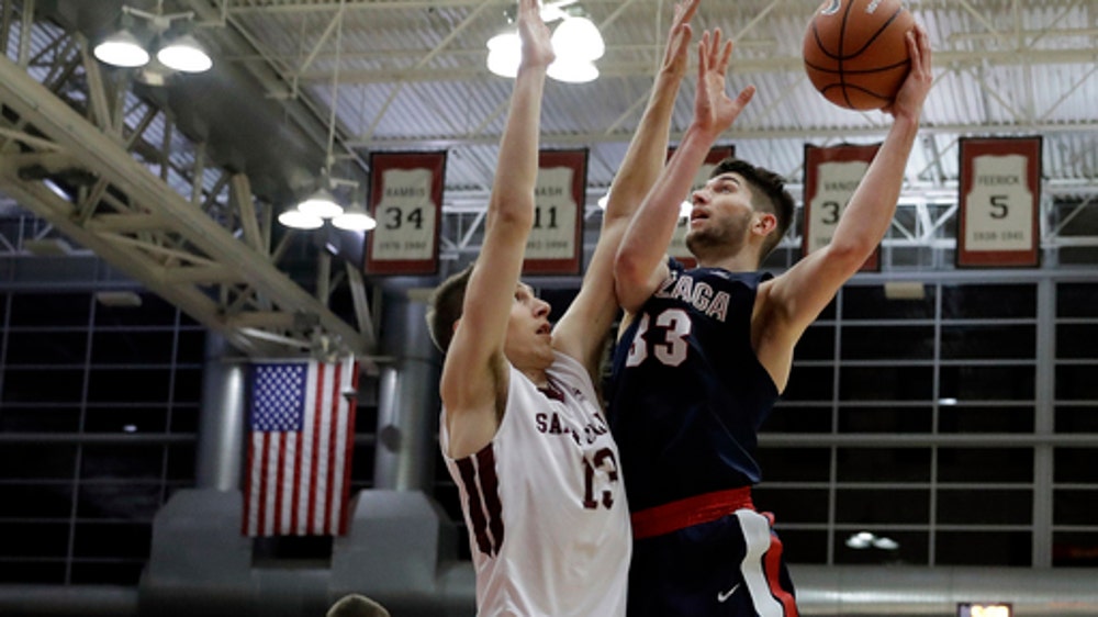 Norvell helps No. 13 Gonzaga bounce back to beat Santa Clara (Jan 20, 2018)