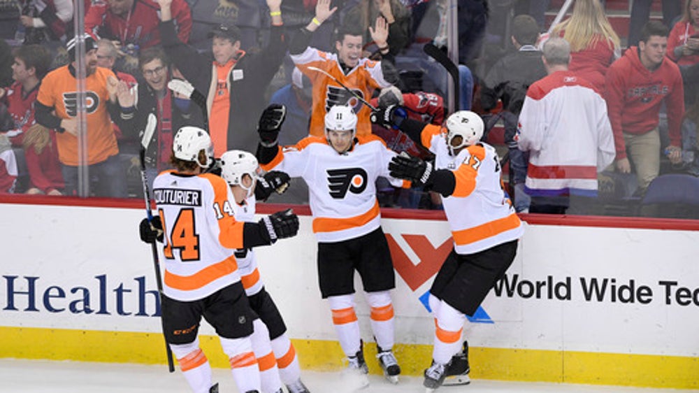 Konecny's OT goal lifts Flyers past Capitals 2-1 (Jan 21, 2018)