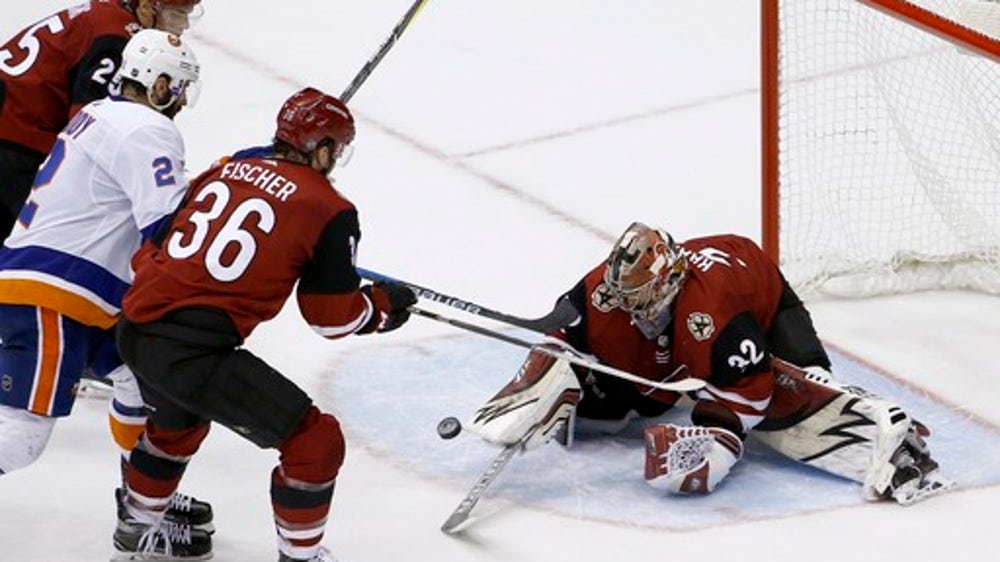 Cousins scores in OT, Coyotes beat Islanders 3-2 (Jan 22, 2018)
