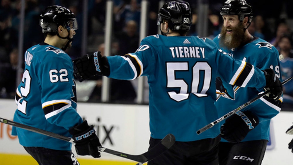 Sharks F Joe Thornton has arthroscopic surgery on right knee