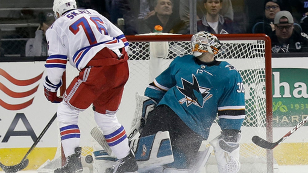 McDonagh's 2 goals lead Rangers past Sharks 6-5 (Jan 25, 2018)