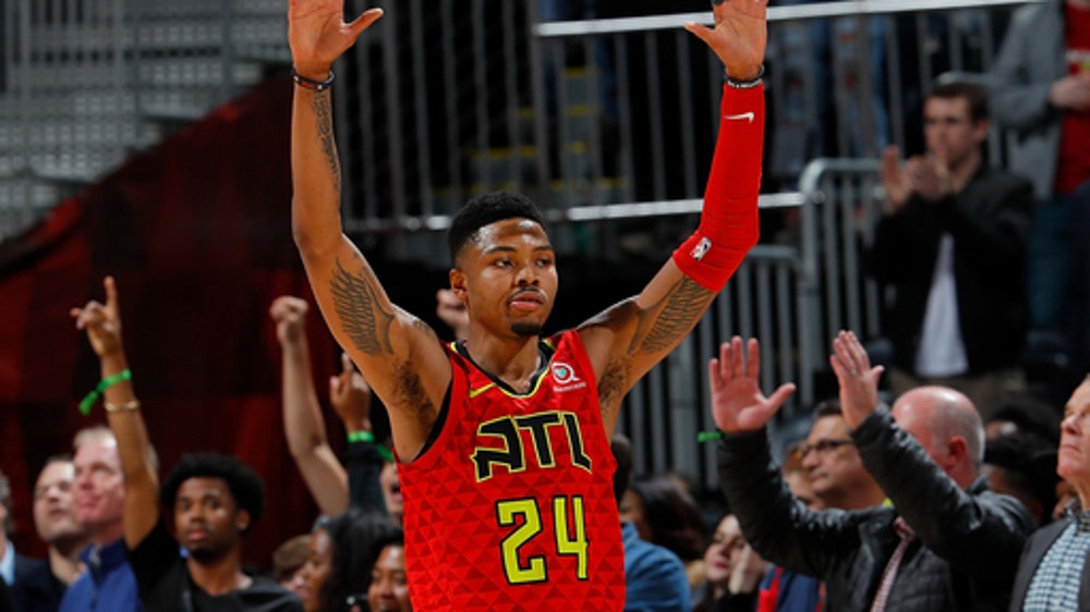 Bazemore's 22 points lead Hawks past Timberwolves 105-100 (Jan 29, 2018)