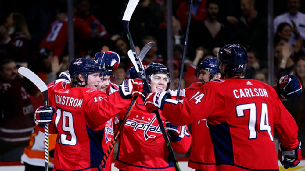 Capitals rally past Flyers 5-3