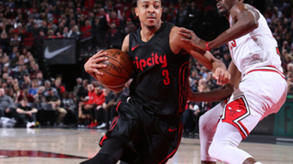 McCollum scores 50 in 3 quarters, Blazers beat Bulls 124-108 (Jan 31, 2018)