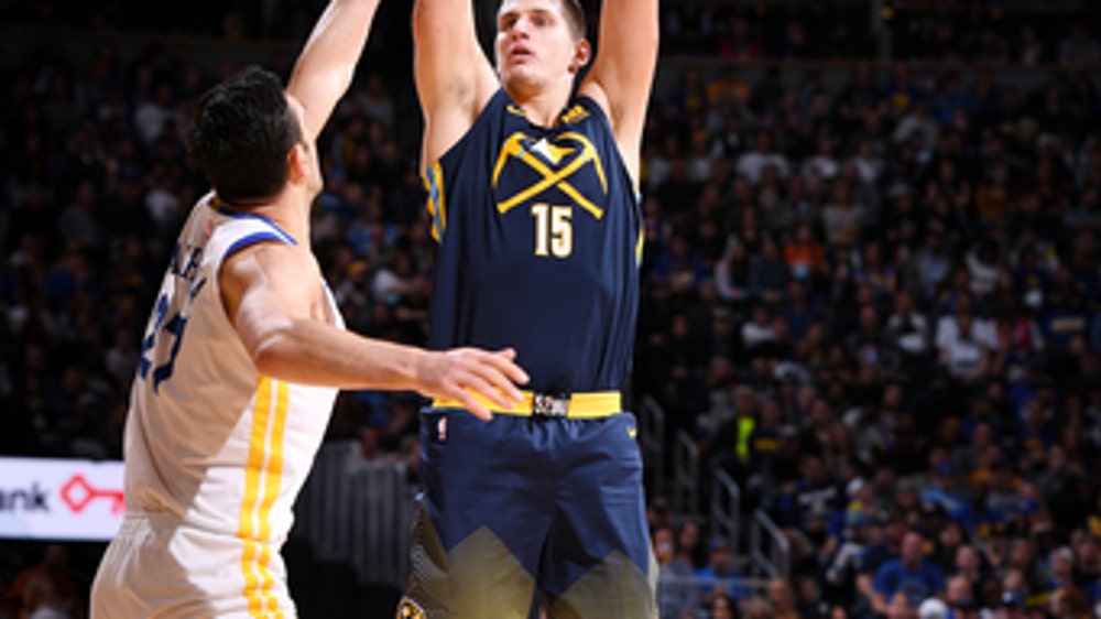 Jokic makes go-ahead 3-pointer, Nuggets top Warriors 115-108