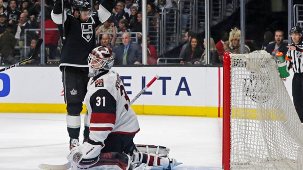 Kuemper gets 10th career shutout, Kings beat Coyotes 6-0