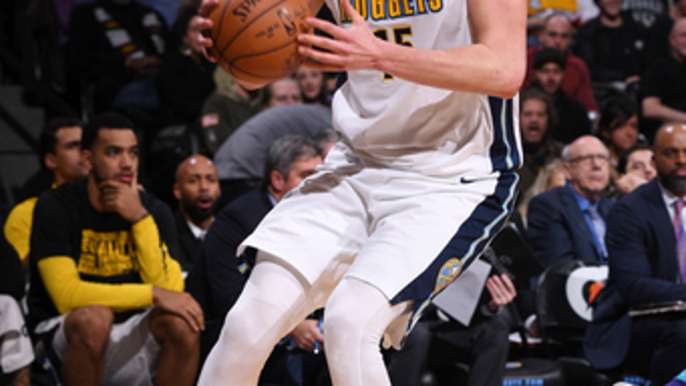 Harris scores 27 as Nuggets beat Hornets 121-104