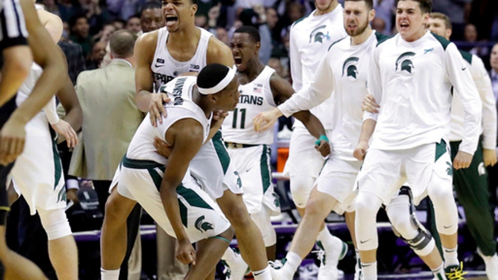Bridges, No. 2 Michigan State rally past Northwestern 65-60