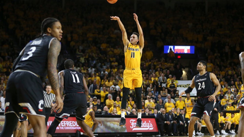 No. 10 Cincinnati outlasts No. 11 Wichita State 62-61