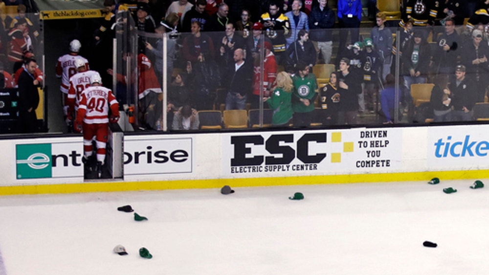 Marchand (3g, 2a) helps Bruins beat Red Wings 6-5 in OT