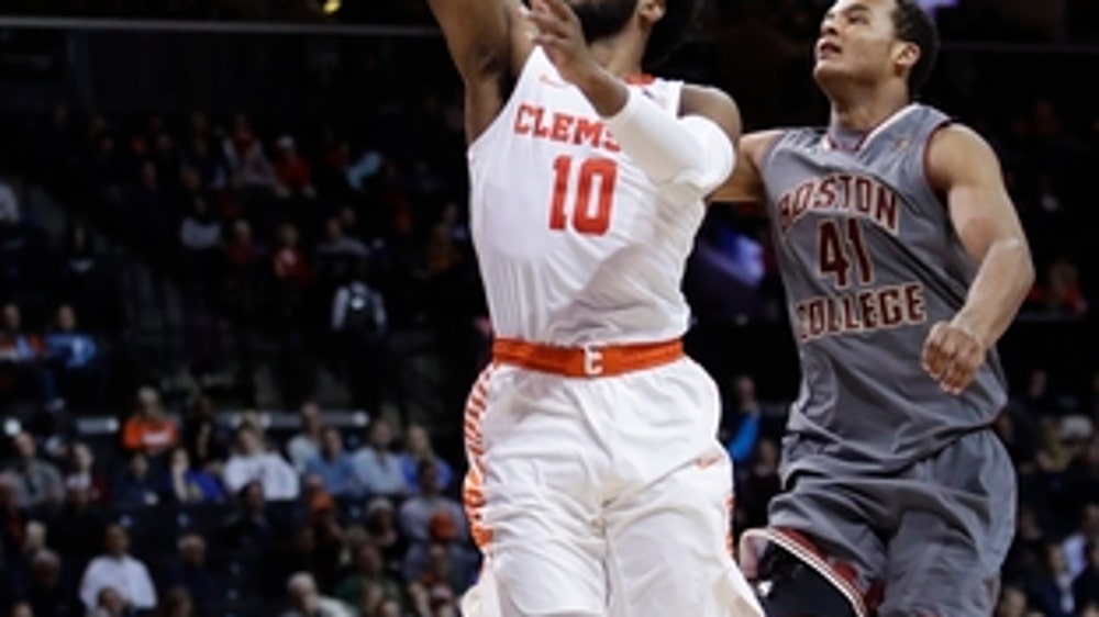 Clemson beats Boston College 90-82 to reach ACC semifinals