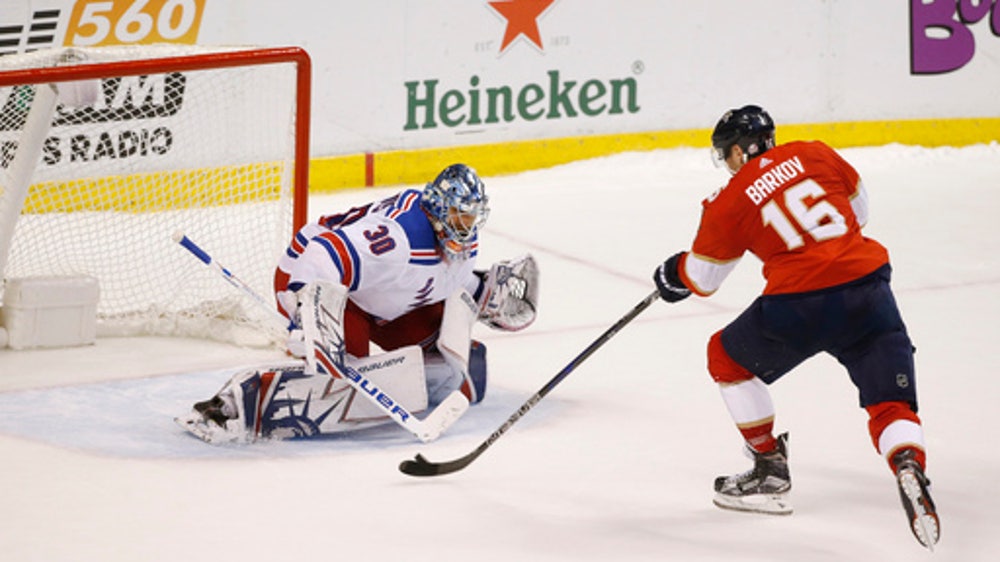 Trocheck scores winner in SO, Panthers beat Rangers 4-3
