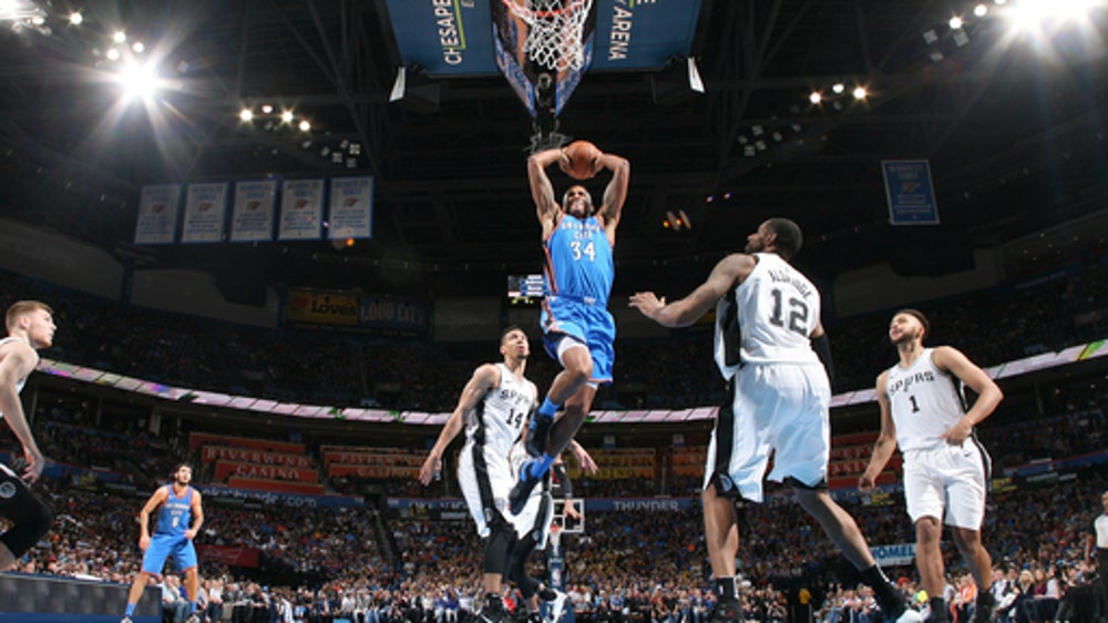 Westbrook’s triple-double leads Thunder past Spurs 104-94