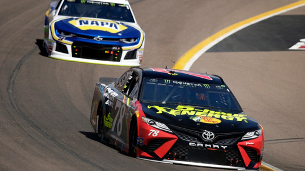 NASCAR: Harvick channel angers, races to 3rd straight win