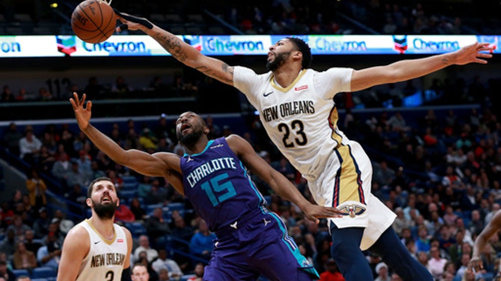 Davis leads Pelicans past Hornets, 119-115