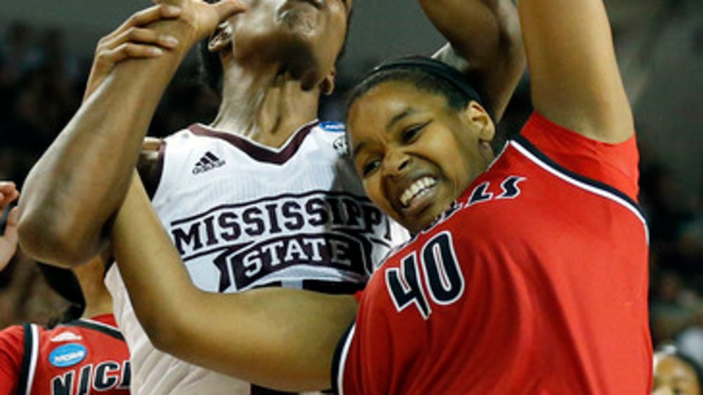 Mississippi St cruises past Nicholls 95-50 in opening round