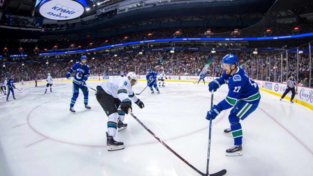 Meier scores winner as Sharks beat Canucks 5-3