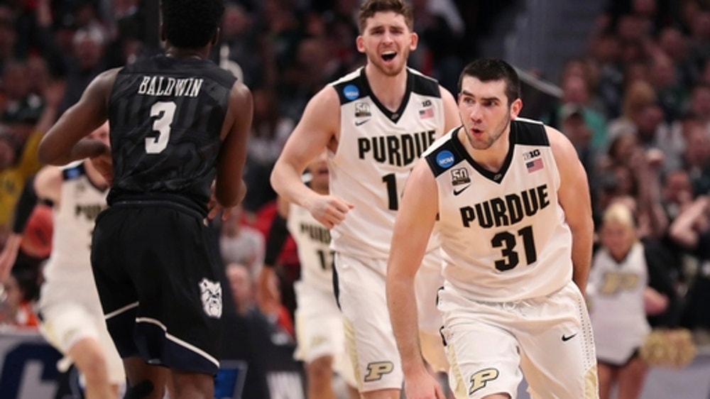 Purdue wins without Haas, holds off Butler 76-73