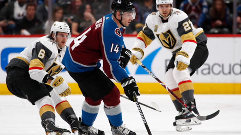 Landeskog helps Avs beat Golden Knights in shootout 2-1