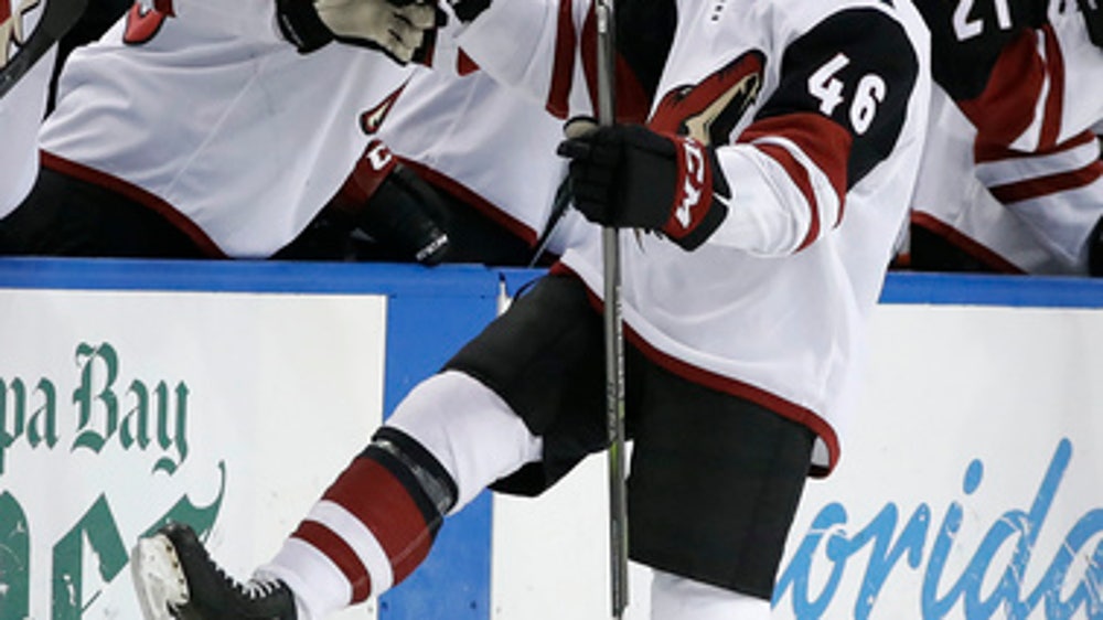 Coyotes beat Lightning as Stamkos sits with injury