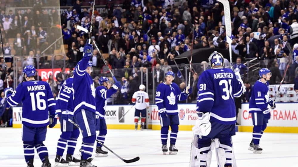 Leafs set franchise wins records with victory over Panthers (Mar 29, 2018)