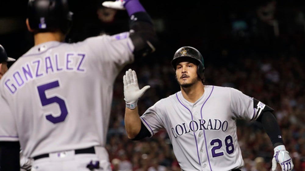 Lamb’s 4 RBIs help D-backs open with 8-2 win over Rockies