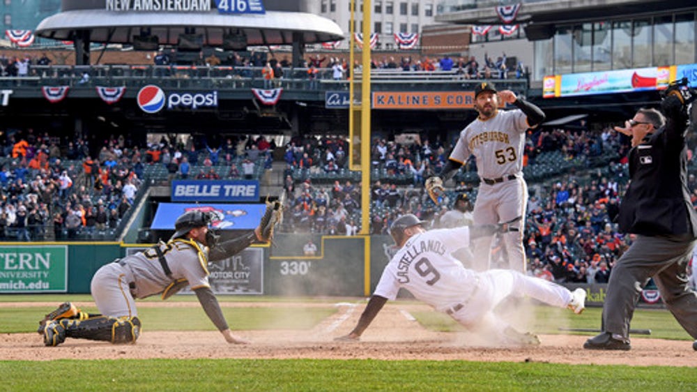 MLB stands behind replay reversal from Tigers-Pirates game