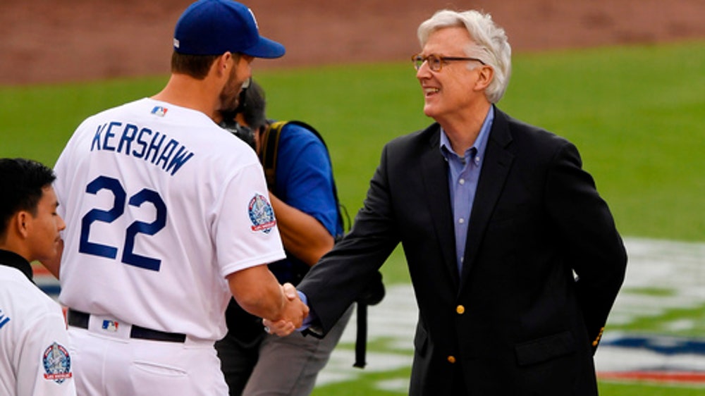 Dodgers get 1st runs and win of season, 5-0 over Giants