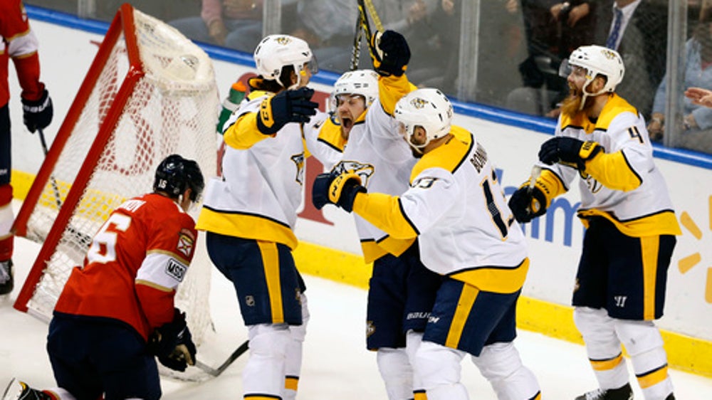Forsberg's goal with 0.6 left disallowed, Panthers top Preds