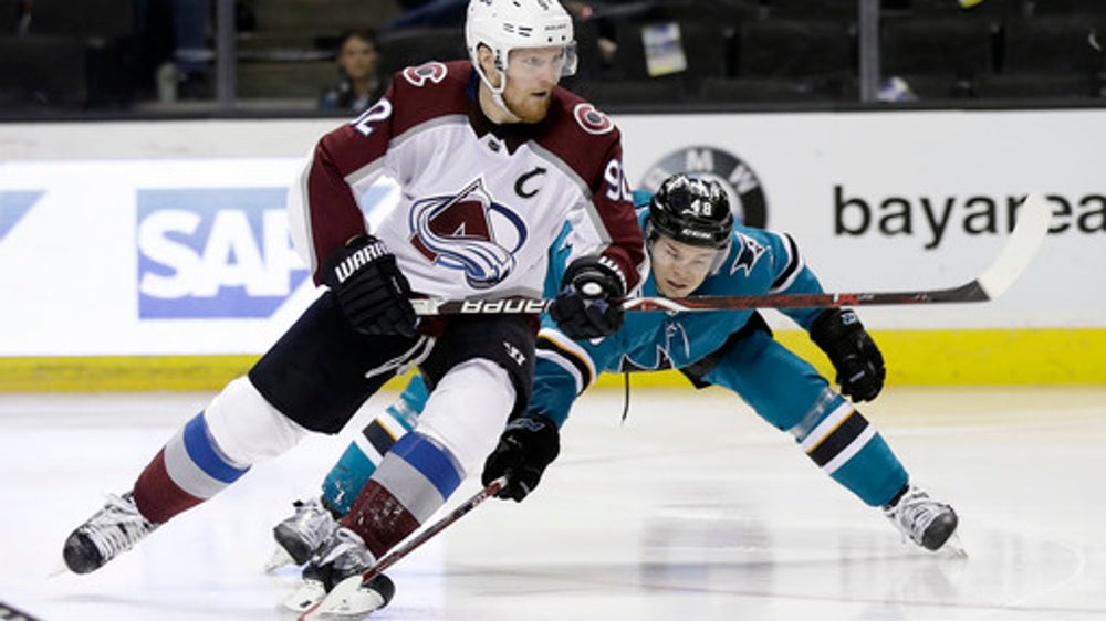 Couture nets go-ahead goal in Sharks 4-2 win over Avalanche