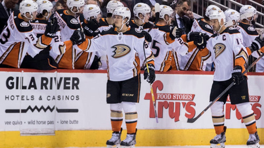 Rakell, Miller lead playoff-bound Ducks past Coyotes, 3-0