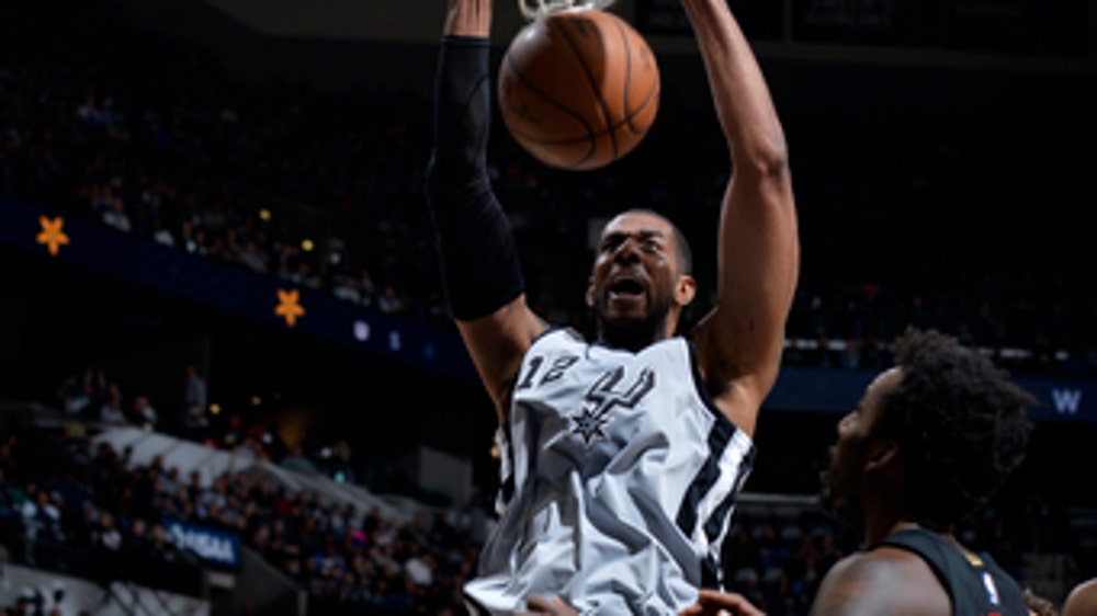 Aldridge helps Spurs escape Lillard, Blazers, 116-105