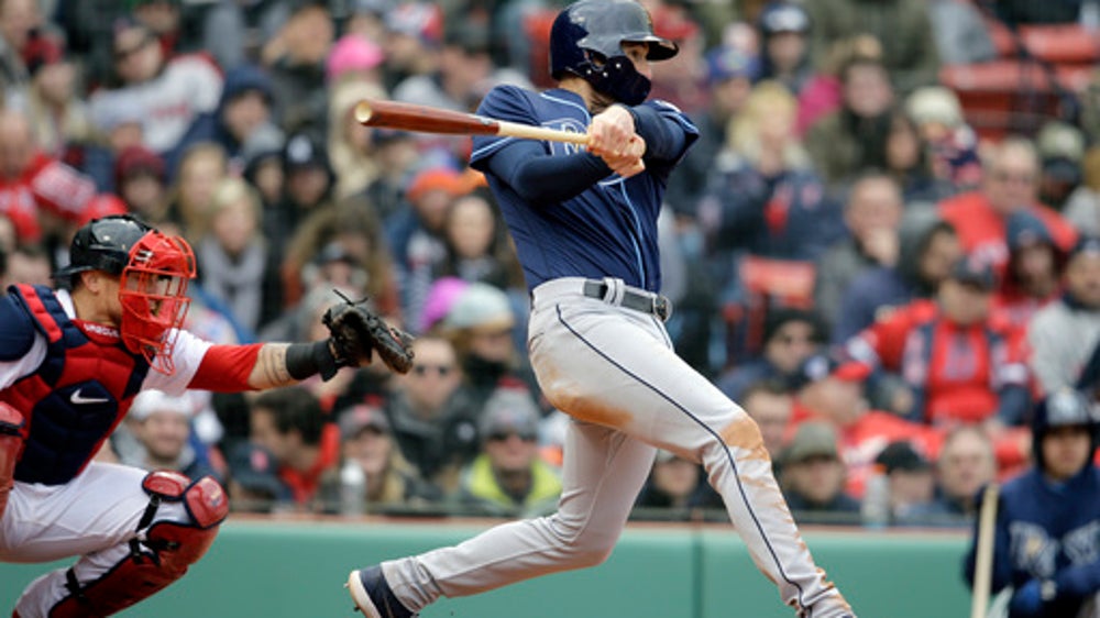 Rays place 2B Miller on 10-day DL with strained left groin