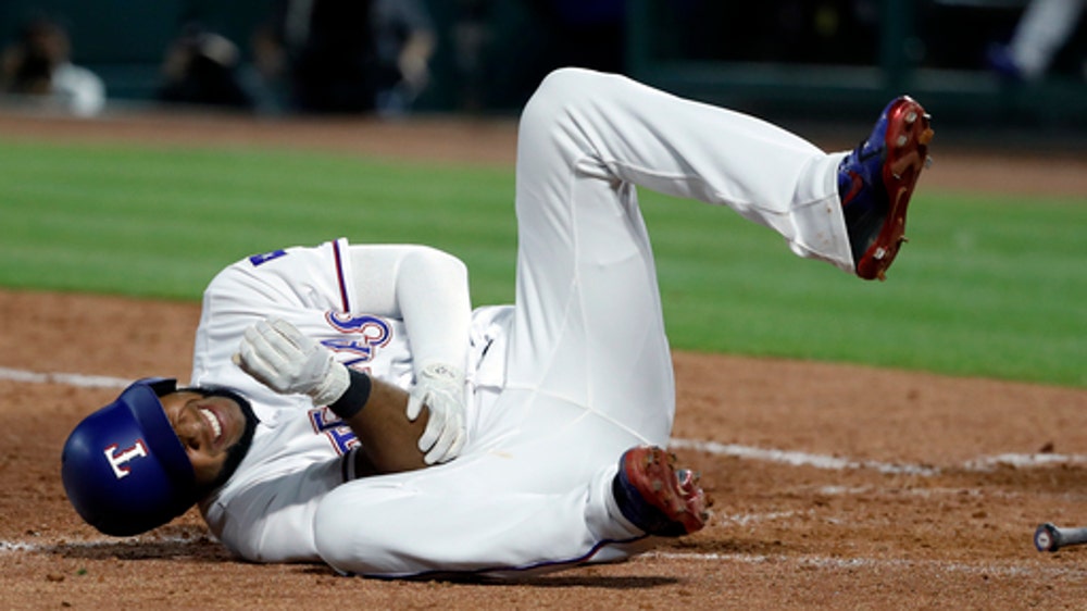 Andrus to miss 6-8 weeks, won't need surgery on broken elbow