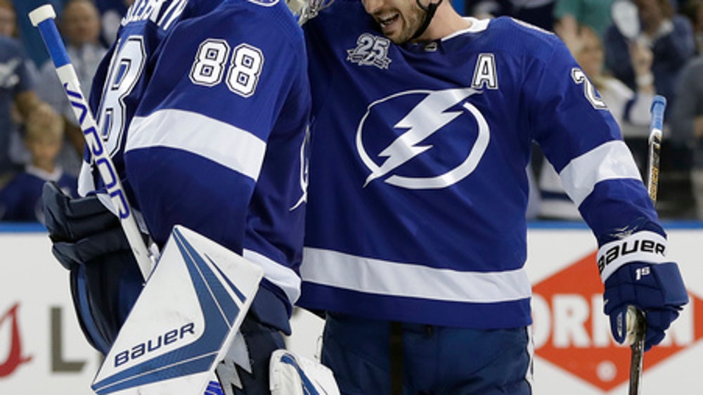 Potent Lightning display depth, beat Devils 5-2 in Game 1